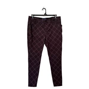 Democracy Size 16W Ab Solution Side Zip Jeggings